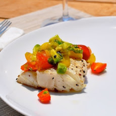 Mahi + Mango Salsa