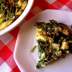 Very Rustic Spinach and Feta Tart