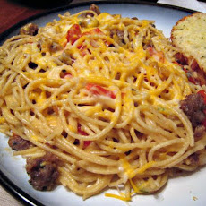 Beer Brat Pasta