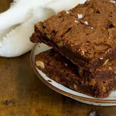 Lavender brownies