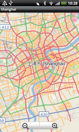 Shanghai Street Map