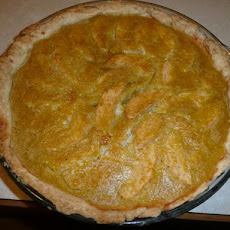 Pumpkin Pie, Using Milk and Fresh Pumpkin