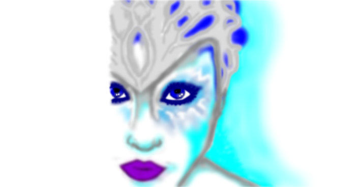 Blue.