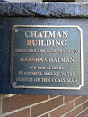 Chatman Building Plaque