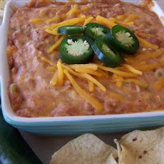 Hot Cheddar Bean Dip