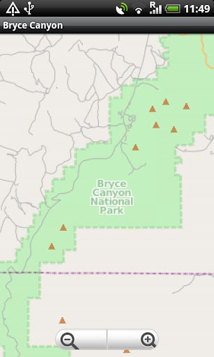 Bryce Canyon National Park Map