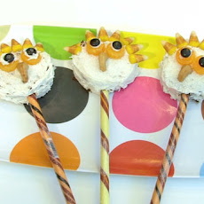 Owl Brownie Pops