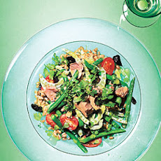 Farro, Green Bean, and Fennel Salad with Tuna