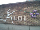 La Loi Des Fleurs Graffiti