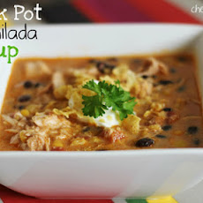 Crock Pot Chicken Enchilada Soup