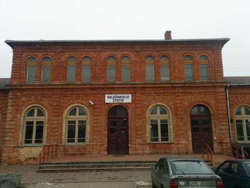 Lentvaris Train Station
