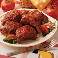 Barbecued Beef Ribs for Two