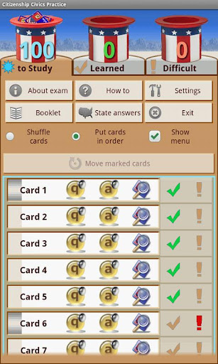 US Citizenship Civics Practice