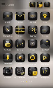 How to mod Yellow In The Black GO Theme v1.0 apk for laptop