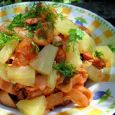 Curried Pasta Salad With Chicken