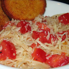 Quick pasta for one
