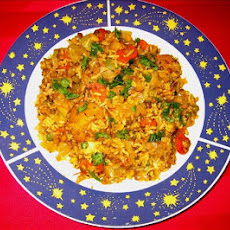 Taste of Heaven - Mushroom and Carrots Biryani