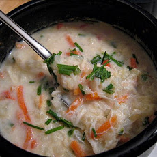 Crab and Cauliflower Chowder