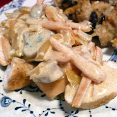Chicken Paprika in Yogurt Sauce