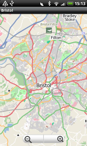 Bristol Street Map