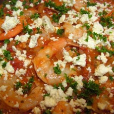 Shrimp With Feta Cheese