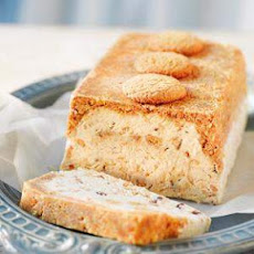 Almond Toffee Ice Cream Loaf