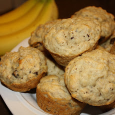 Vegan Banana Chocolate Muffins
