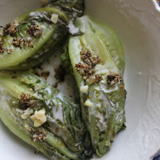 Coconut Milk Braised Lettuce with Ginger, Garlic and Pepper