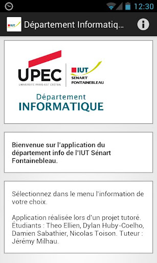 Département Informatique