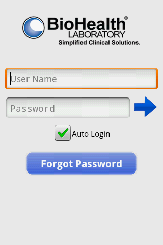 BioHealth Test Results Portal