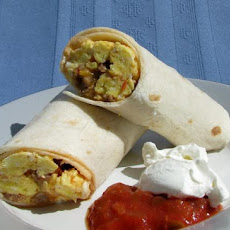 My Sausage Breakfast Burritos