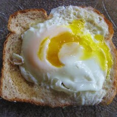 Microwave Poached Egg on Toast