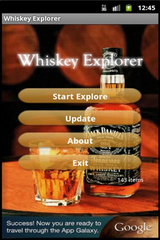 Whiskey Explorer