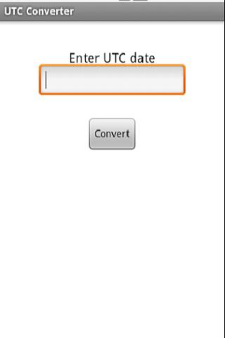 UTC converter