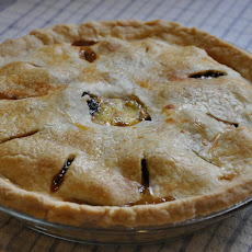 Smoky Tea Prune and Grappa Custard Pie