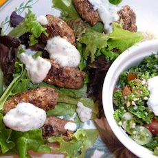Lamb Sticks With Herb Yoghurt Dip