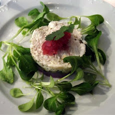 Warm Crab Meat Timbale