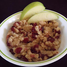 Cran-Apple Oatmeal
