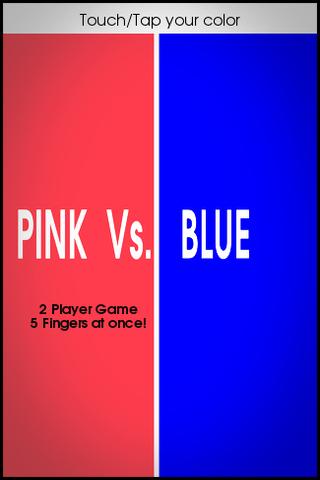 Multiplayer Games Pink Vs Blue