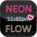 Neon Flow! Live Wallpaper mobile app icon