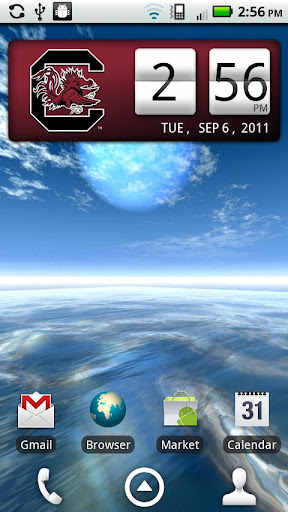 South Carolina Clock Widget