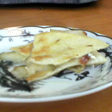 Pear and Brie Quesadillas
