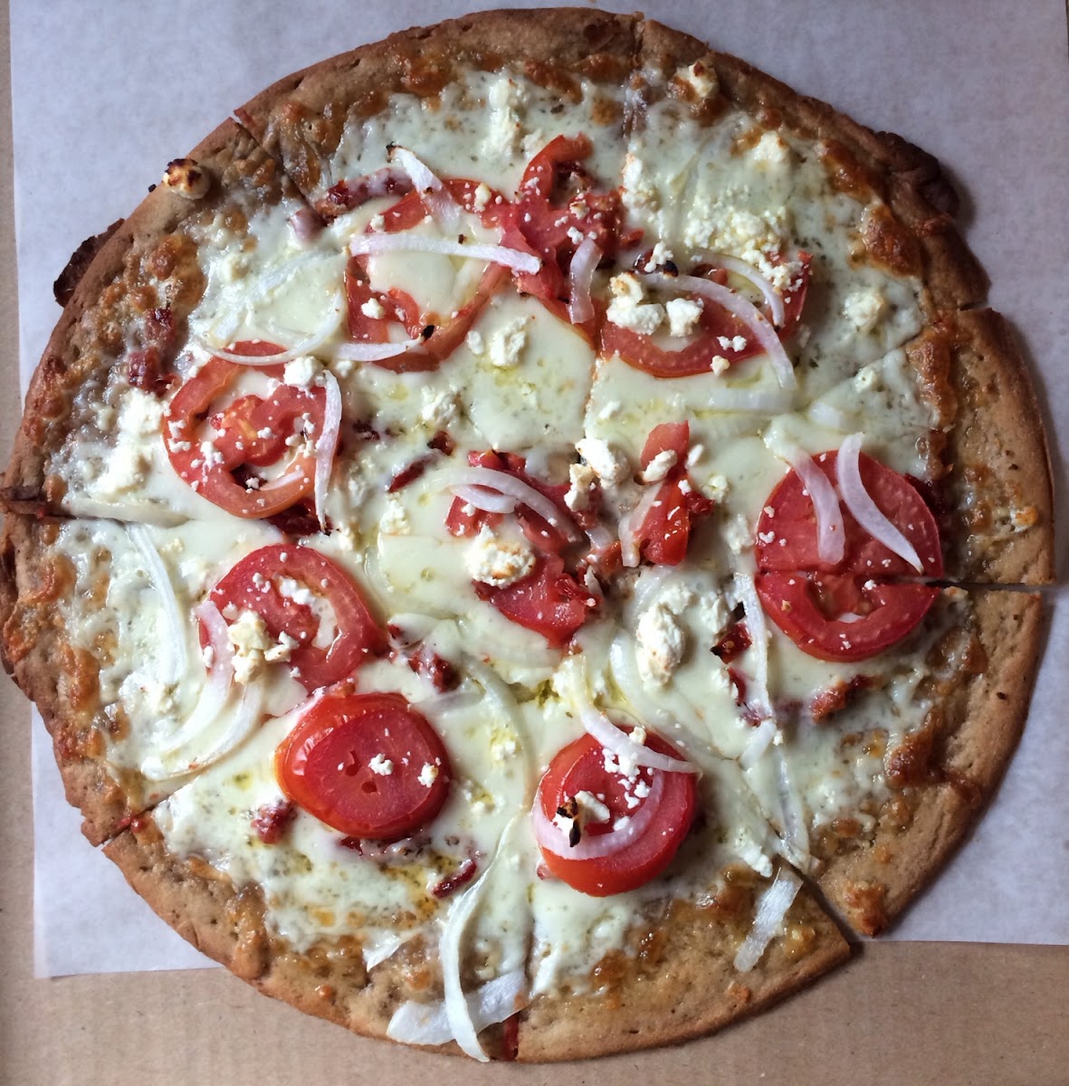 White pizza!