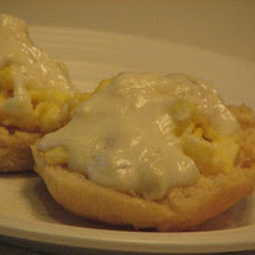 Egg Gravy for 2