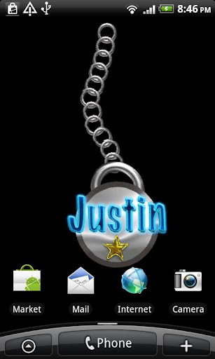 【免費個人化App】Justin Name Tag-APP點子