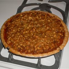 Walnut-Crunch Pumpkin Pie
