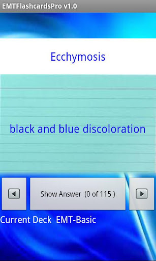 【免費醫療App】EMT Flashcards Pro-APP點子