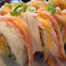 Crab, Avocado and Mango Roll
