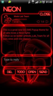 How to get Red Neon GO Popup theme 1.0 mod apk for pc