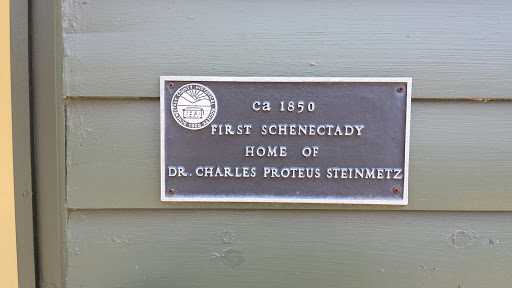 First Schenectady Home of Dr. Charles Protrusion Steinmetz